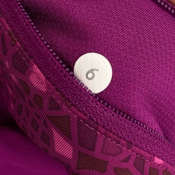 Lululemon Real Quick Tight‎ Regal Plum Size 6 Leggings - Picture 6 of 7